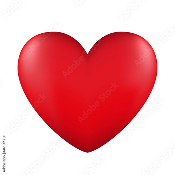 Fototapeta heart, valentine, mother's day, love, editable vector