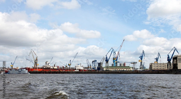 Fototapeta Containerhafen