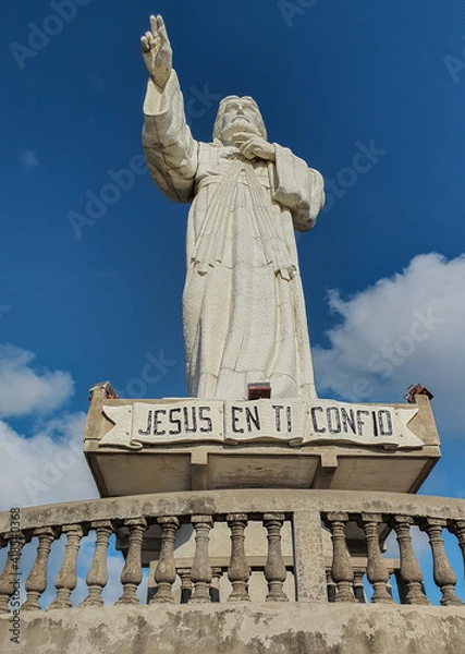 Fototapeta Jesucristo de la misericordia, san juan, Nicaragua 