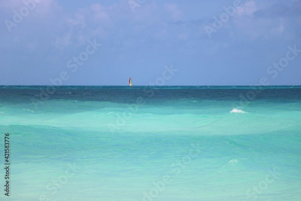 Fototapeta Cuba Cayo Santa Maria island in the Atlantic ocean