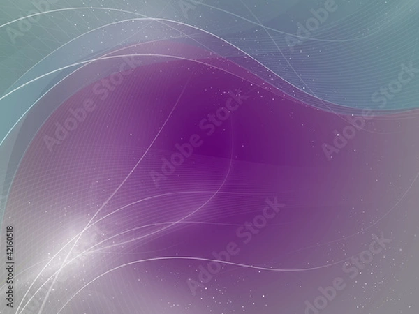 Fototapeta Gray Background Vivezium 2 Blue-Violet, theme of universe