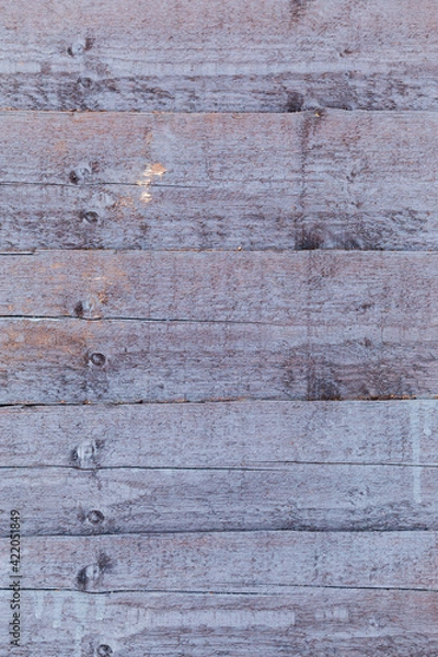 Obraz grey painted aged fence panel wood background