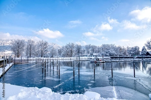 Fototapeta  2021 - 01 - Schneelandschaft - Schneelandschaft 49 