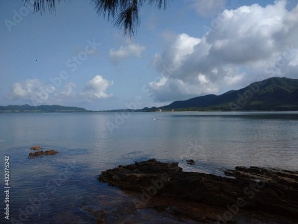 Obraz lake and mountains