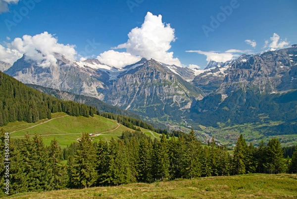 Fototapeta Jungfrau region