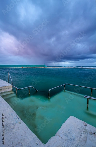 Fototapeta Newcastle Baths, Newcastle, NSW, Australia