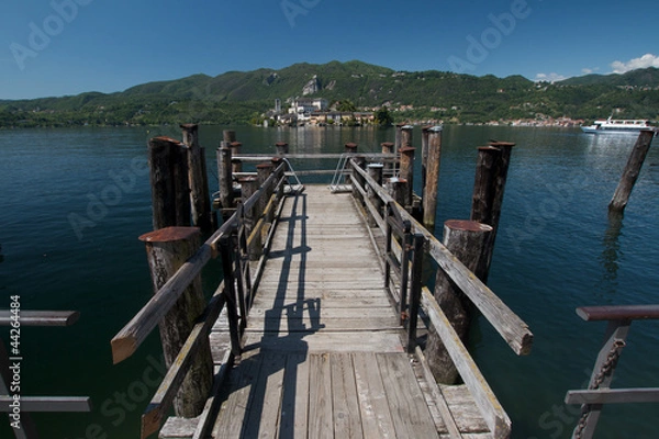 Fototapeta Lago d'Orta - Italy