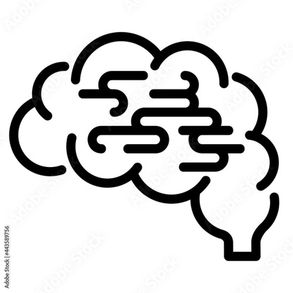 Fototapeta Brain Icon