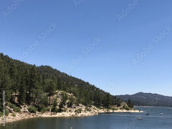 Fototapeta Lake in the mountains