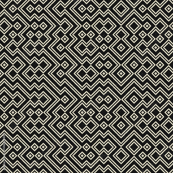 Obraz Abstract Geometric Pattern generative computational art illustration