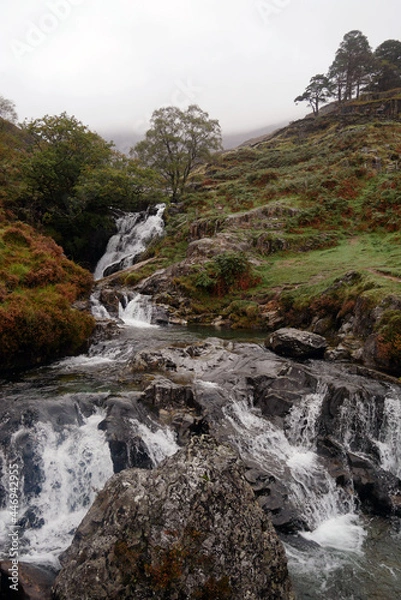 Fototapeta Snowdonia falls