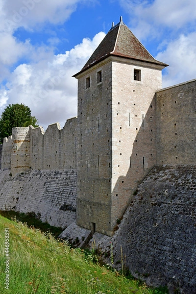 Fototapeta  Provins, France - august 23 2020 : the city in summer