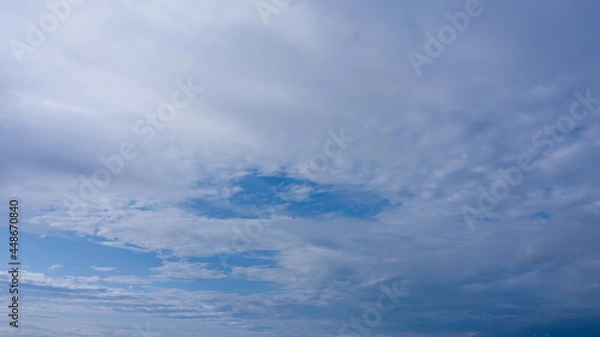 Fototapeta Cloudy Sky Over Canada