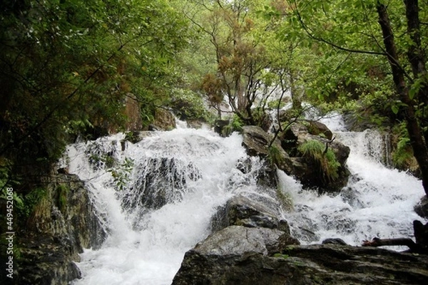 Fototapeta Cascada en el interior de Galicia