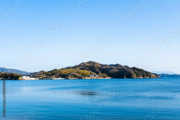 Fototapeta 鹿老渡からの眺め（広島県、呉市）