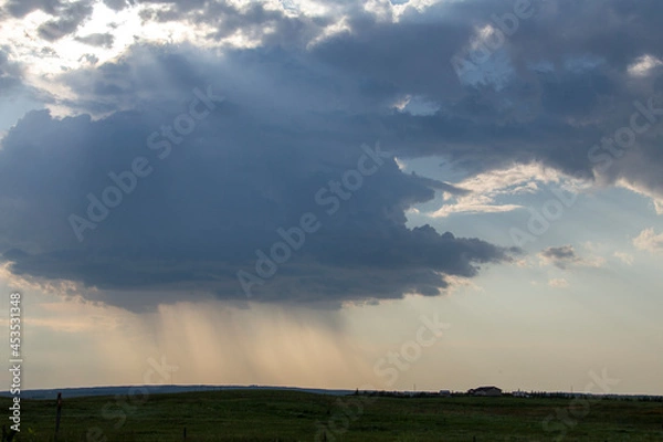 Fototapeta Prairie Storm Canada