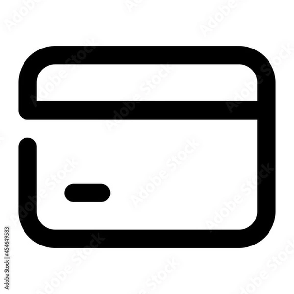 Fototapeta credit card icon