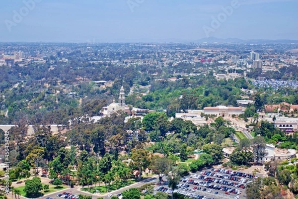 Fototapeta Blick auf Nord Hollywood