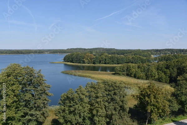 Fototapeta Jezioro Wigry, woda, Wigierski Park Narodowy, 