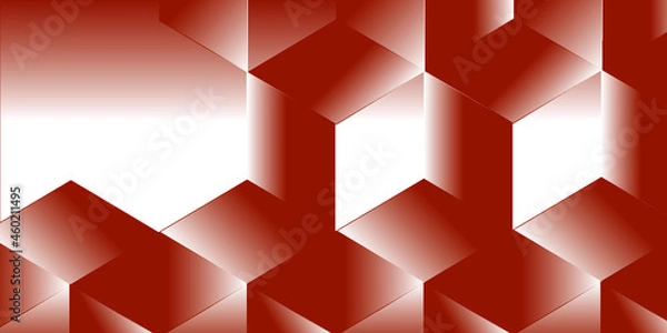 Fototapeta Red Abstract Background With Squares