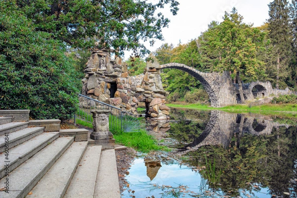 Fototapeta Rakotzbrücke