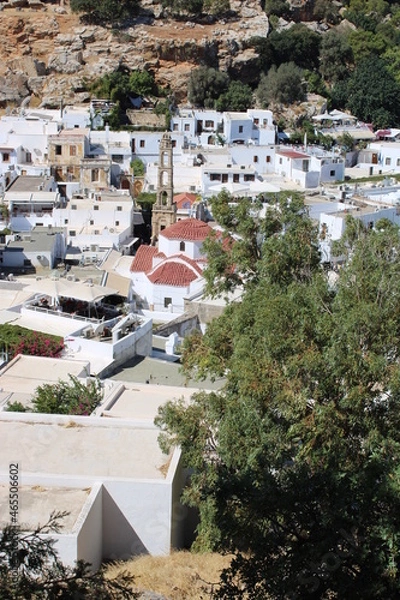 Fototapeta Kirche von Lindos