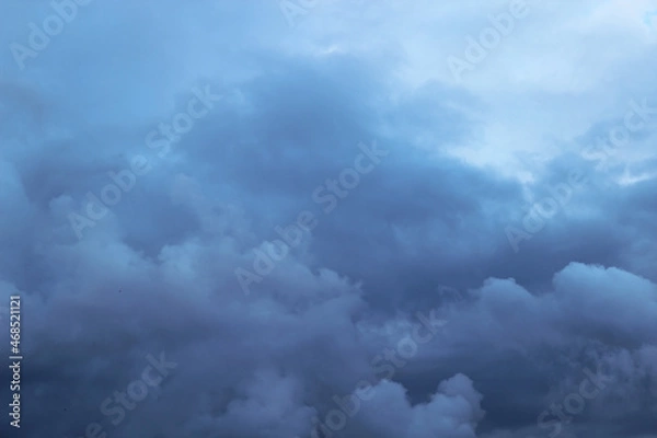 Fototapeta sky dark storm clouds background