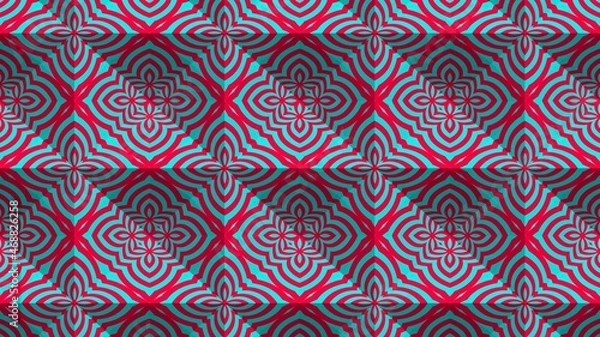 Fototapeta 
abstract background  for textiles,  wallpapers and designs.
repeat pattern.
backdrop in UHD format 3840 x 2160.