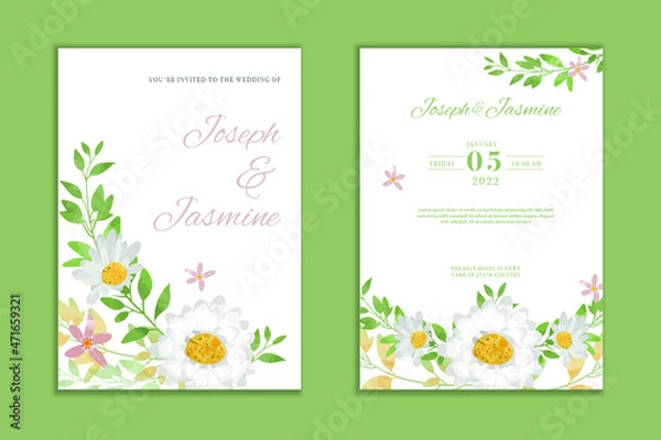 Obraz Wedding invitation