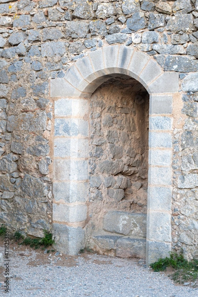 Fototapeta old stone door