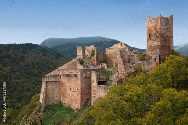 Fototapeta Château de Saint-Ulrich