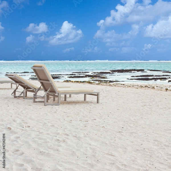 Fototapeta plage de l'île Maurice