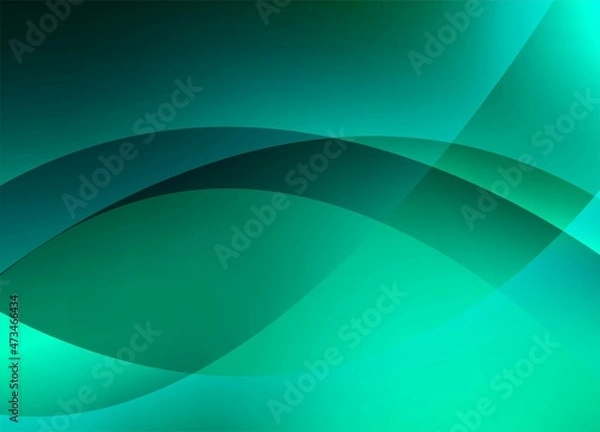 Fototapeta Abstract colorful business creative wave background