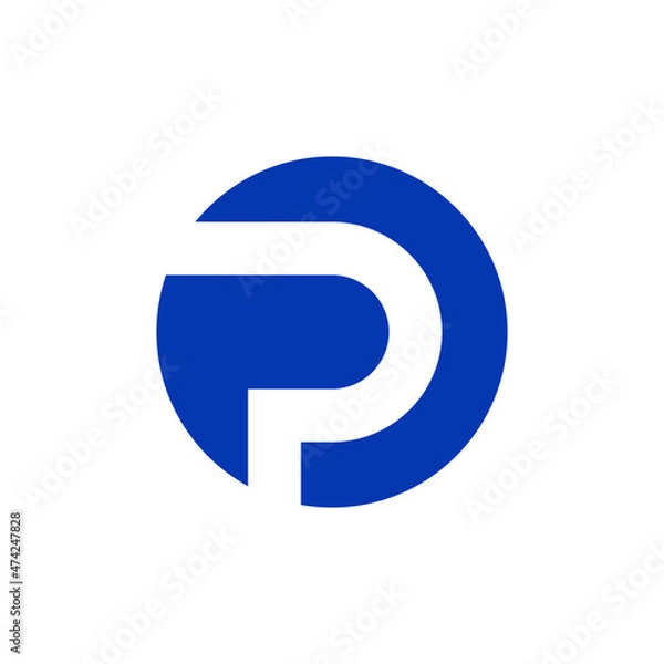 Fototapeta P Logo/Icon