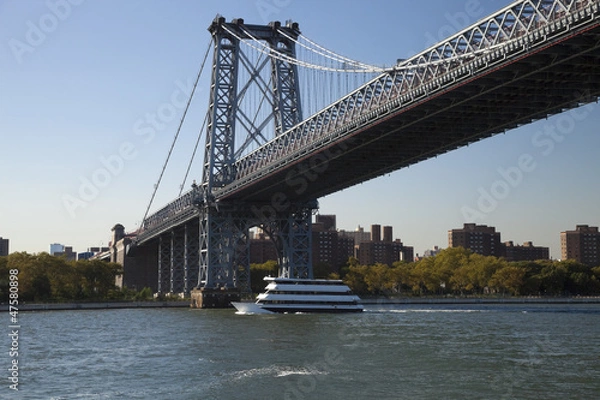 Fototapeta New York Williamsburg Bridge