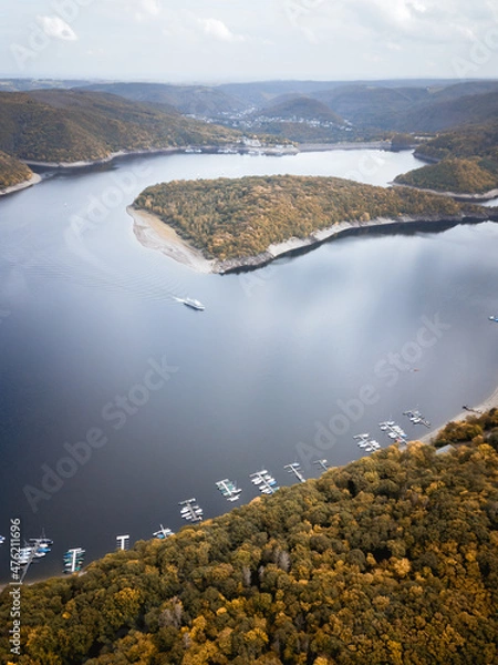 Fototapeta Rursee Aerial