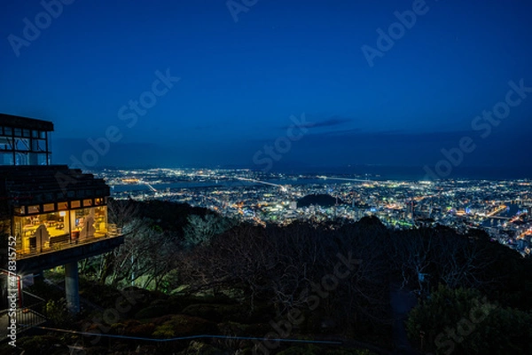 Fototapeta 眉山公園 - 夜景