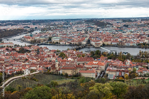 Fototapeta Petřín Petřínská rozhledna