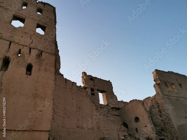 Fototapeta castle in the mountains