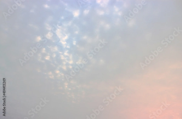 Fototapeta Dawn in Angkor Wat Jungle Sky