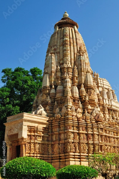 Fototapeta Kamasutra Temple in Khajuraho, India.