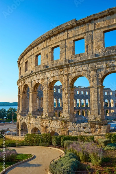 Fototapeta The Pula Arena -  Roman amphitheatre in Croatioa