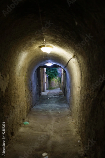 Fototapeta Rieti: historic buildings