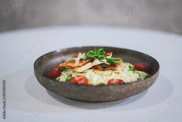 Fototapeta rice with vegetables