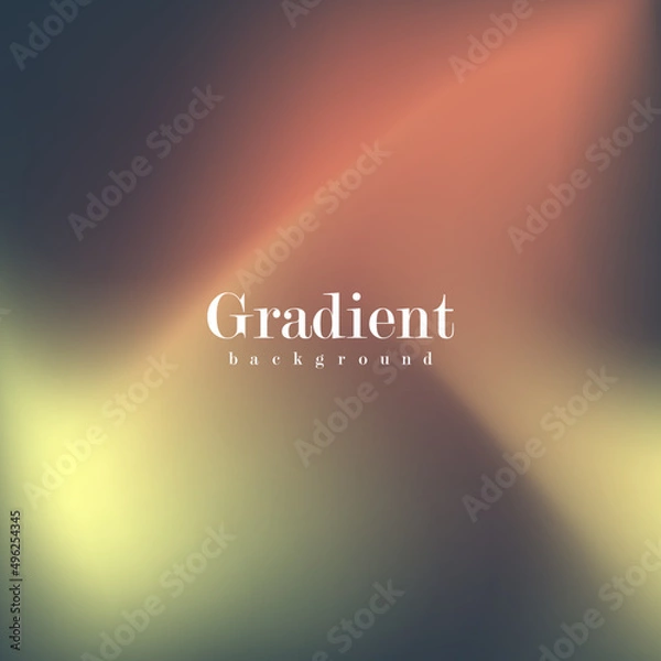 Fototapeta Page design inspiration with abstract background. Shades of gold gradient background pattern