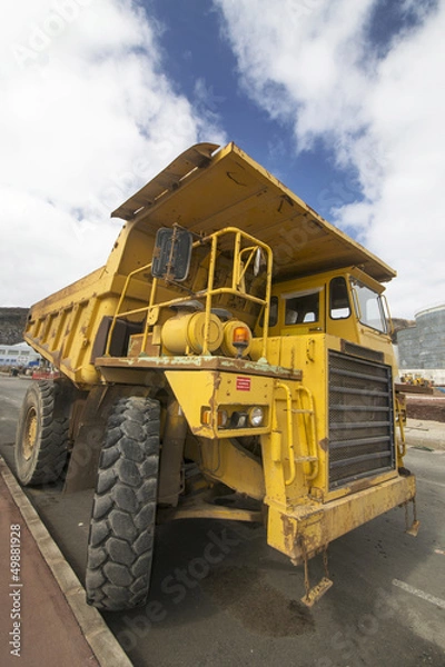 Fototapeta Dumper truck