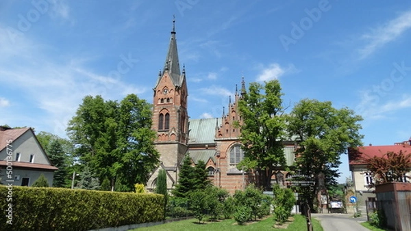 Fototapeta Ciężkowice, miasto, gmina, Pogórze, Małopolska,