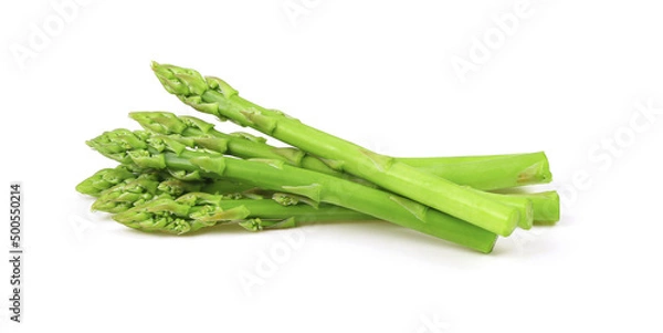 Fototapeta Asparagus isolated on white