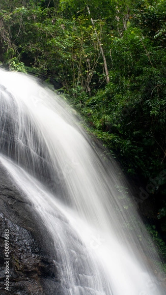 Fototapeta long exposure waterfall