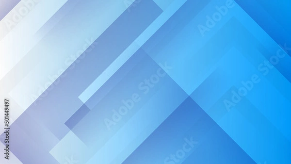 Fototapeta light blue white abstract modern technology background design. Vector abstract graphic presentation design banner pattern background web template.